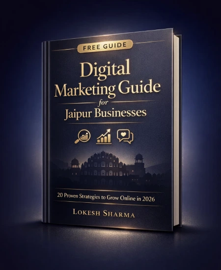 Free Digital Marketing Guide for Jaipur Businesses — downloadable PDF cover